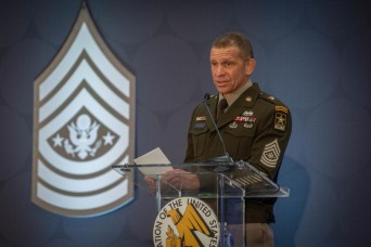 SMA: Army will take better care of Soldiers, standards remain high