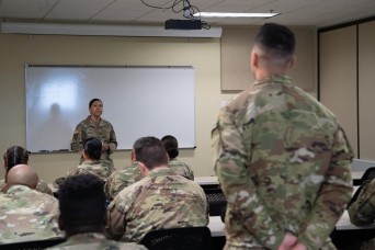 USARC public affairs leadership visit deploying soldiers