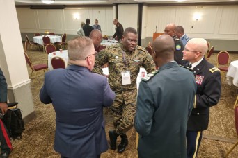 SETAF-AF commander makes opening remarks at African Alumni Symposium