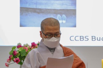 Camp Casey host first Buddhist Talk Service