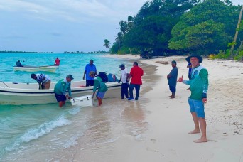 Kwajalein Community Provisions Residents of Distant Ebadon