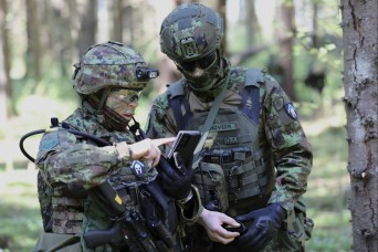Estonian Defence League Soldiers participate in US Army's Swift Response 23